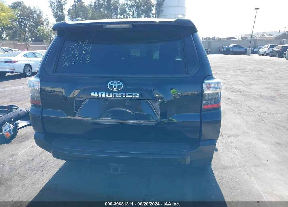 2018 TOYOTA 4RUNNER TRD PRO VIN: JTEBU5JR6J5571287