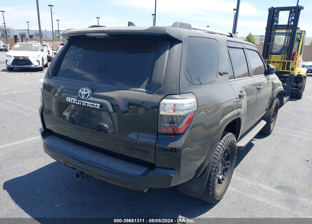 2018 TOYOTA 4RUNNER TRD PRO VIN: JTEBU5JR6J5571287