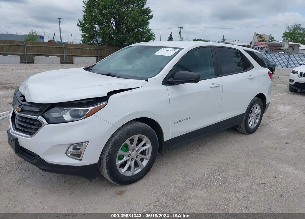 2020 CHEVROLET EQUINOX FWD LS VIN: 3GNAXHEV5LS646433