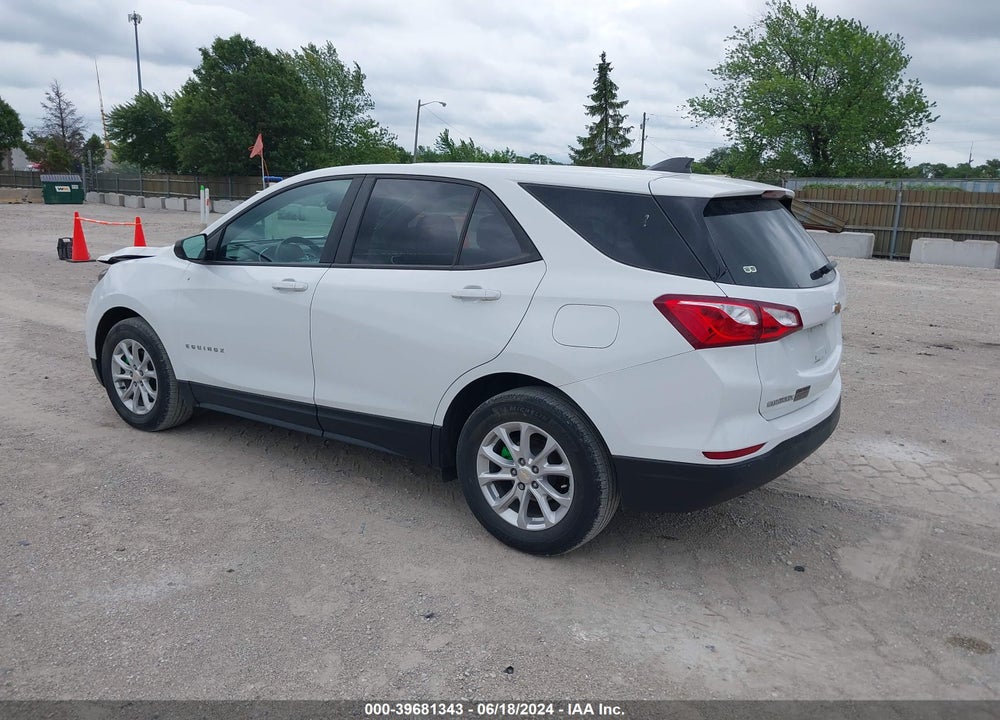 2020 CHEVROLET EQUINOX FWD LS VIN: 3GNAXHEV5LS646433