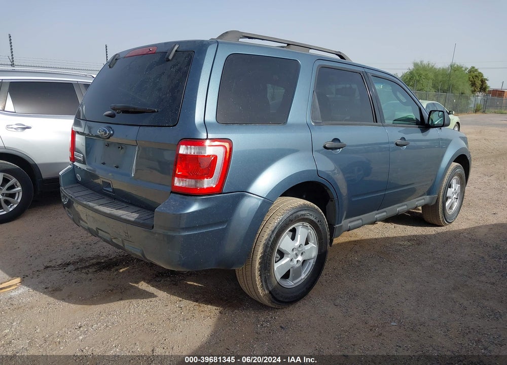 2012 FORD ESCAPE XLT VIN: 1FMCU0D77CKB10234