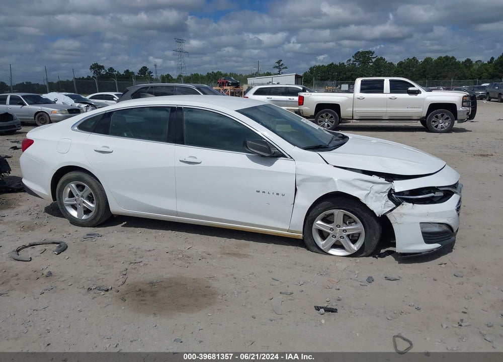 2022 CHEVROLET MALIBU FWD LS VIN: 1G1ZB5ST0NF192152