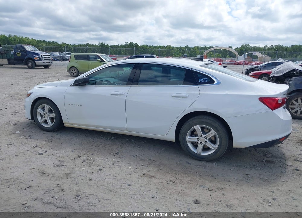 2022 CHEVROLET MALIBU FWD LS VIN: 1G1ZB5ST0NF192152