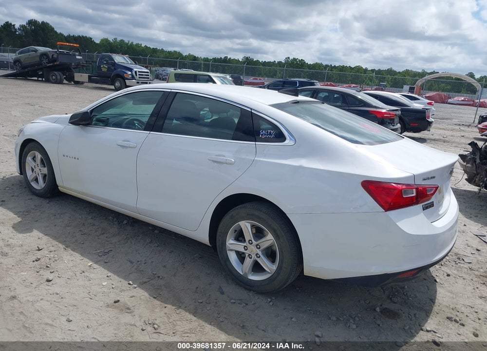 2022 CHEVROLET MALIBU FWD LS VIN: 1G1ZB5ST0NF192152