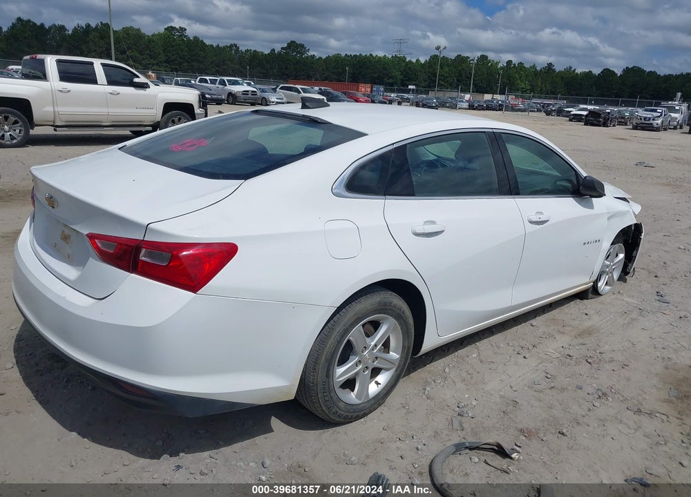 2022 CHEVROLET MALIBU FWD LS VIN: 1G1ZB5ST0NF192152