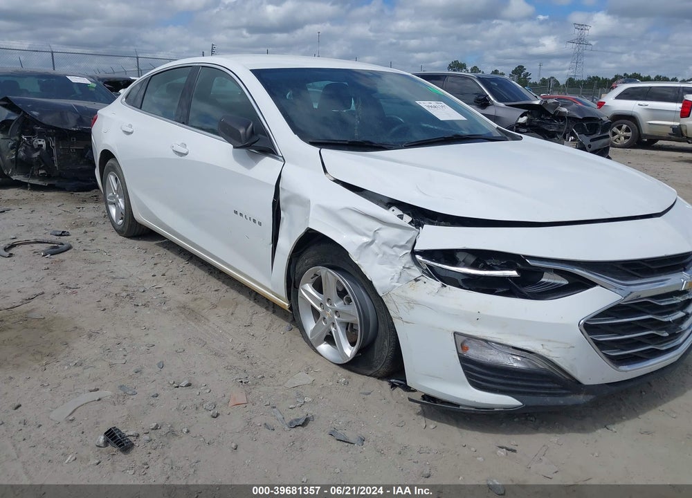 2022 CHEVROLET MALIBU FWD LS VIN: 1G1ZB5ST0NF192152