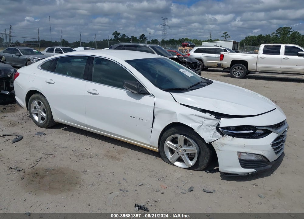 2022 CHEVROLET MALIBU FWD LS VIN: 1G1ZB5ST0NF192152