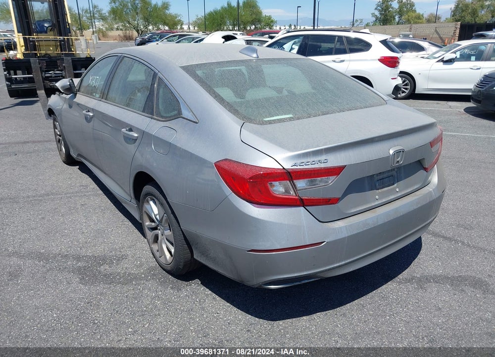 2019 HONDA ACCORD LX VIN: 1HGCV1F1XKA132010