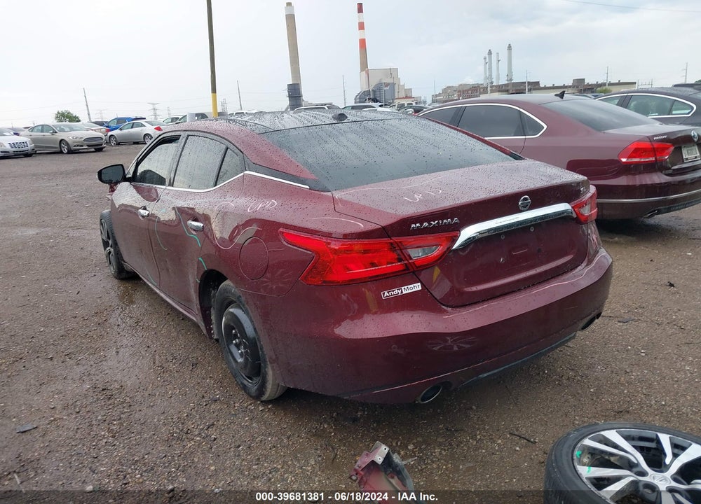 2017 NISSAN MAXIMA 3.5 SL VIN: 1N4AA6AP6HC430759