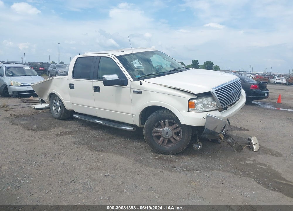 2008 FORD F-150 60TH ANNIVERSARY/FX2/KING RANCH/LARIAT/XLT VIN: 1FTPW12V08FA38901