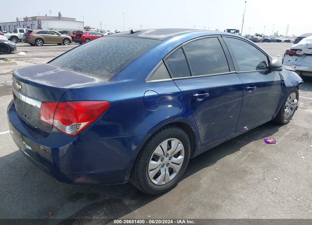 2013 CHEVROLET CRUZE LS AUTO VIN: 1G1PA5SH5D7255843