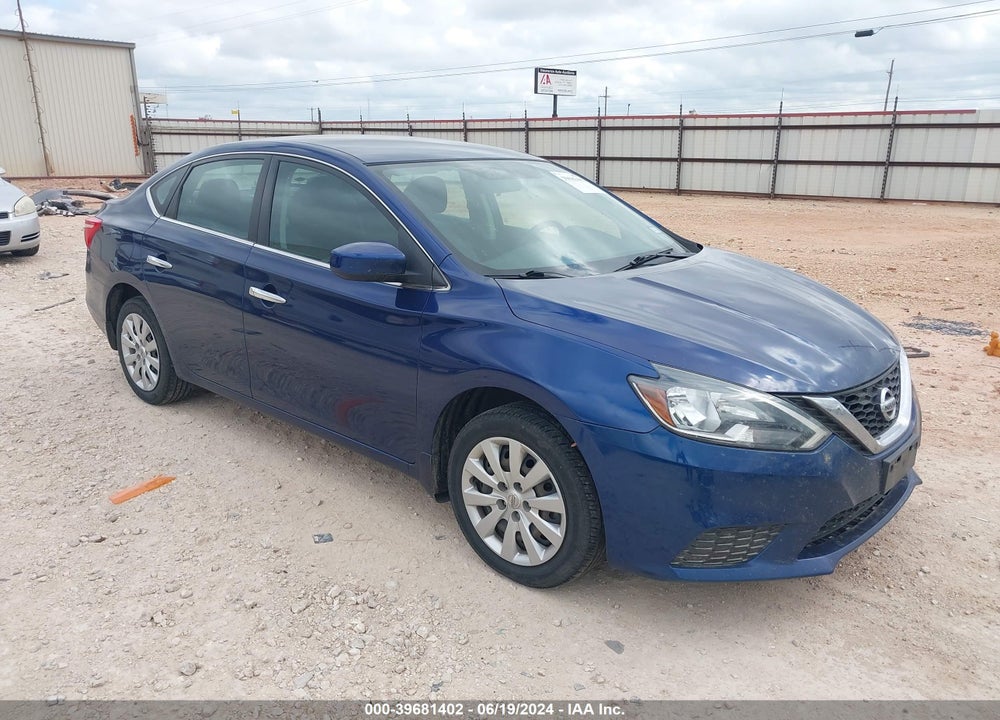 2019 NISSAN SENTRA S VIN: 3N1AB7APXKY439866