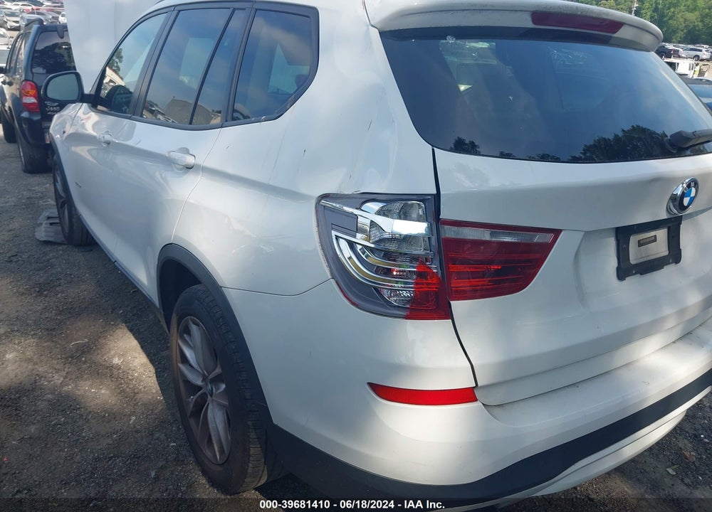 2016 BMW X3 SDRIVE28I VIN: 5UXWZ7C57G0R31846