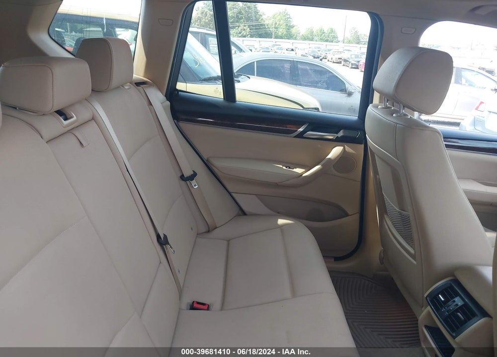 2016 BMW X3 SDRIVE28I VIN: 5UXWZ7C57G0R31846