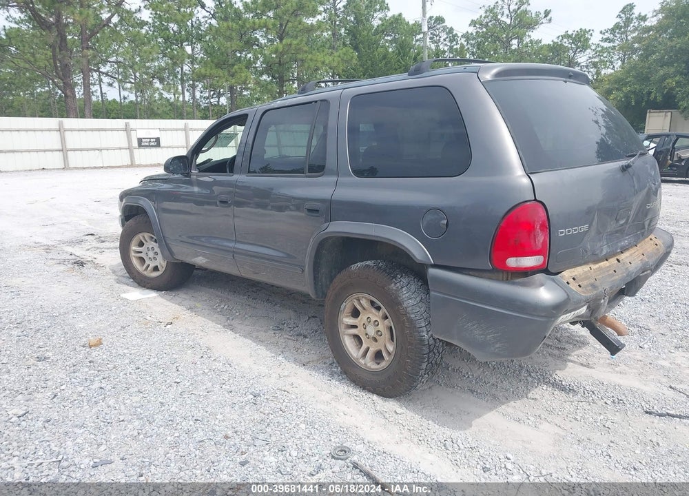 2003 DODGE DURANGO SLT VIN: 1D4HR48Z23F602115