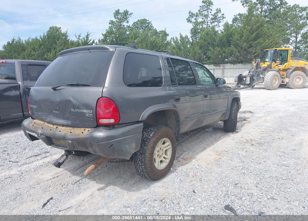 2003 DODGE DURANGO SLT VIN: 1D4HR48Z23F602115