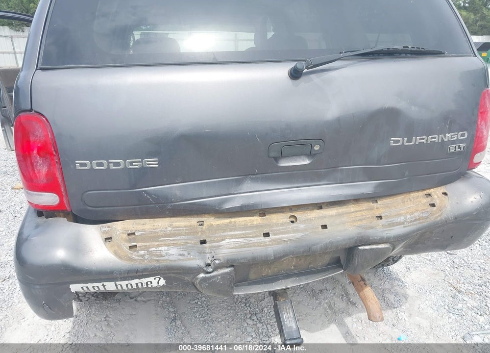 2003 DODGE DURANGO SLT VIN: 1D4HR48Z23F602115