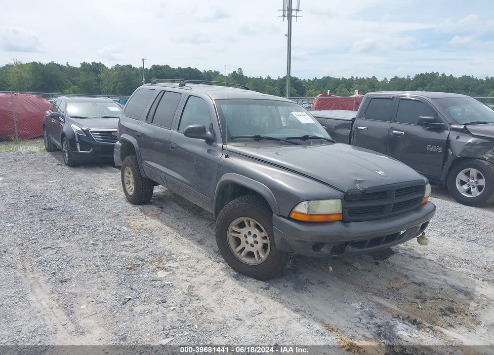 2003 DODGE DURANGO SLT VIN: 1D4HR48Z23F602115