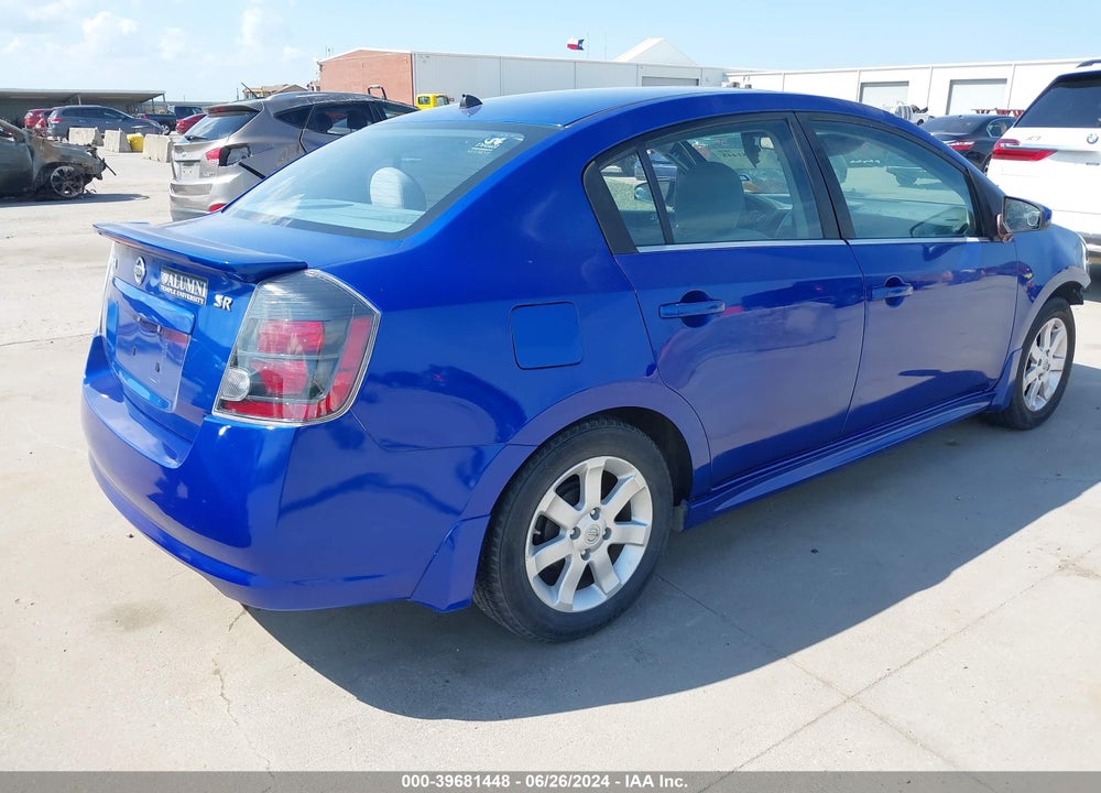 2010 NISSAN SENTRA 2.0SR VIN: 3N1AB6AP5AL606768