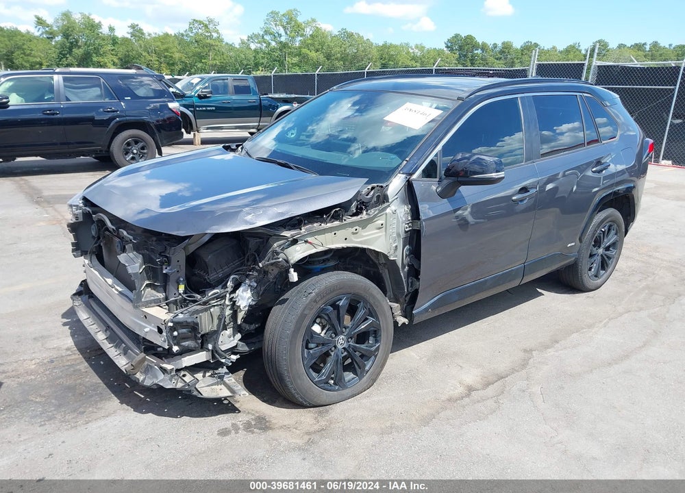 2022 TOYOTA RAV4 HYBRID XSE VIN: 2T3E6RFV7NW031776