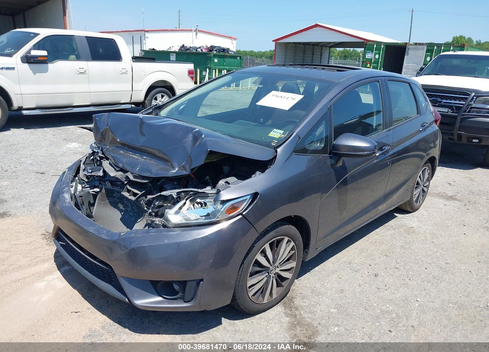 2016 HONDA FIT EX VIN: JHMGK5H76GX035536