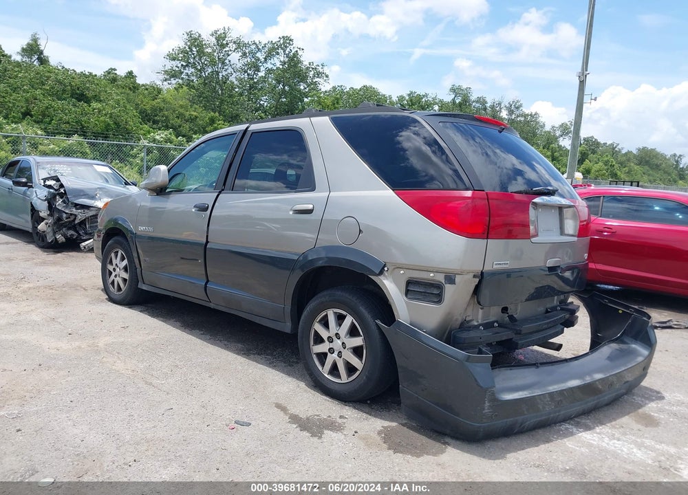 2002 BUICK RENDEZVOUS CXL VIN: 3G5DB03E62S521424