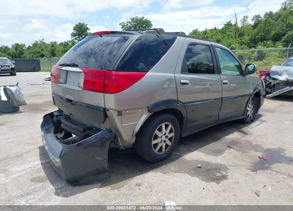 2002 BUICK RENDEZVOUS CXL VIN: 3G5DB03E62S521424