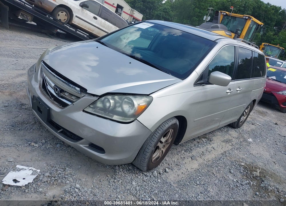 2007 HONDA ODYSSEY EX-L VIN: 5FNRL38707B095107