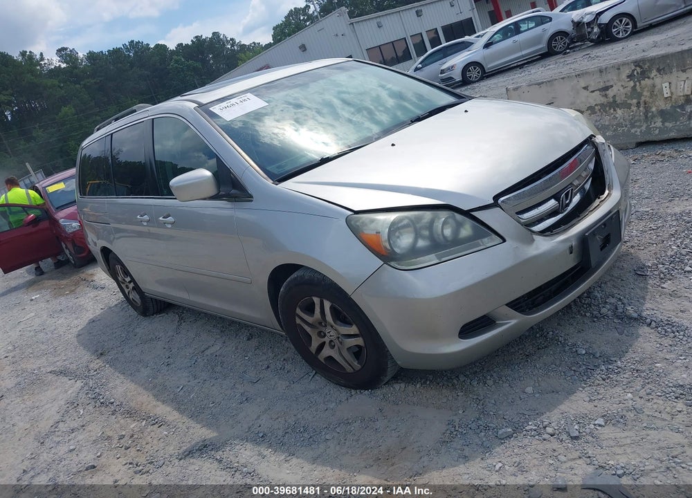 2007 HONDA ODYSSEY EX-L VIN: 5FNRL38707B095107