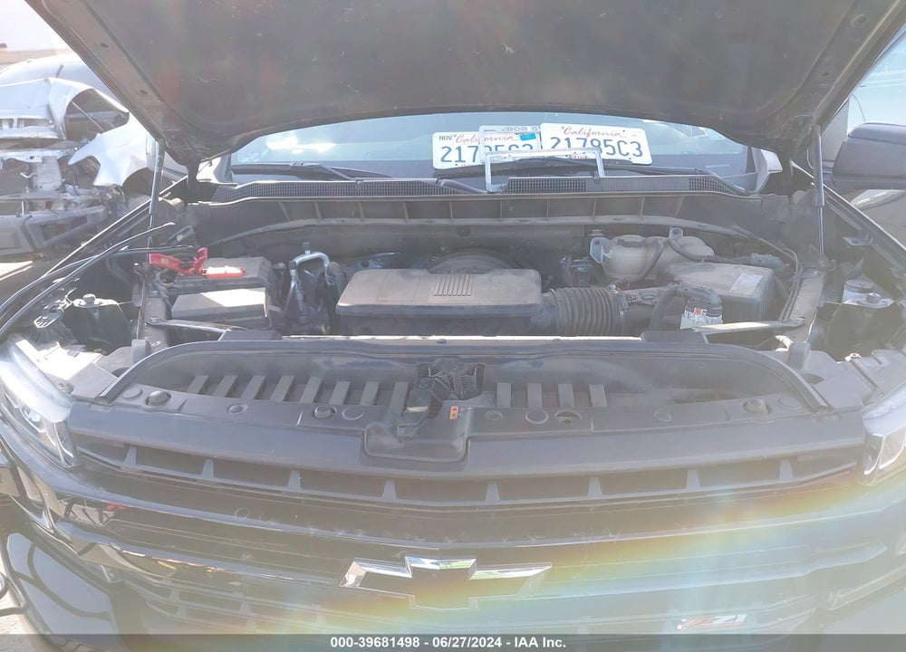 2021 CHEVROLET SILVERADO 1500 4WD SHORT BED LT TRAIL BOSS VIN: 1GCPYFED4MZ124313