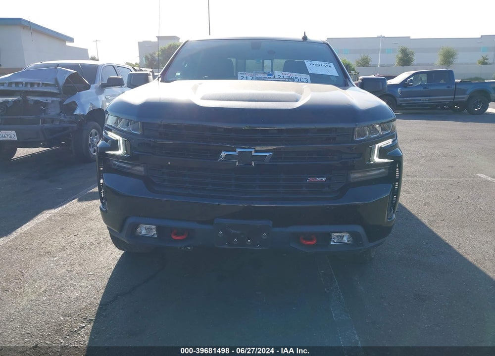 2021 CHEVROLET SILVERADO 1500 4WD SHORT BED LT TRAIL BOSS VIN: 1GCPYFED4MZ124313