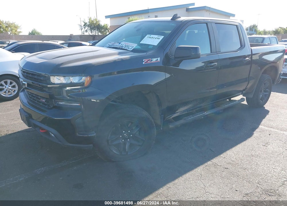 2021 CHEVROLET SILVERADO 1500 4WD SHORT BED LT TRAIL BOSS VIN: 1GCPYFED4MZ124313
