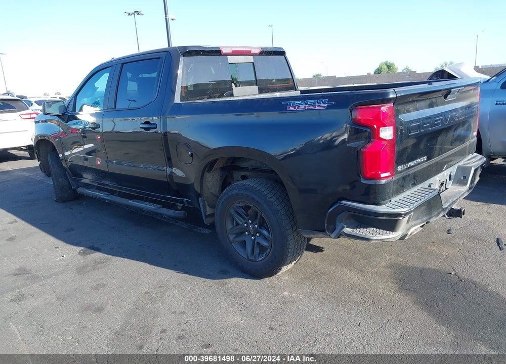 2021 CHEVROLET SILVERADO 1500 4WD SHORT BED LT TRAIL BOSS VIN: 1GCPYFED4MZ124313