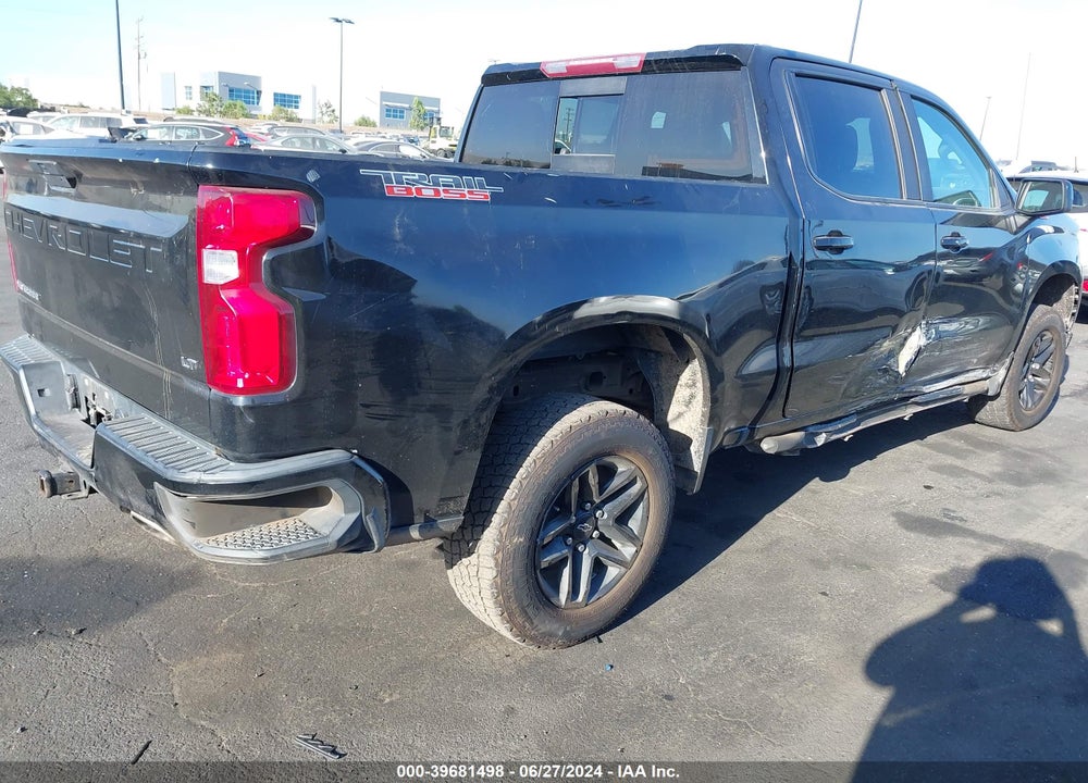 2021 CHEVROLET SILVERADO 1500 4WD SHORT BED LT TRAIL BOSS VIN: 1GCPYFED4MZ124313