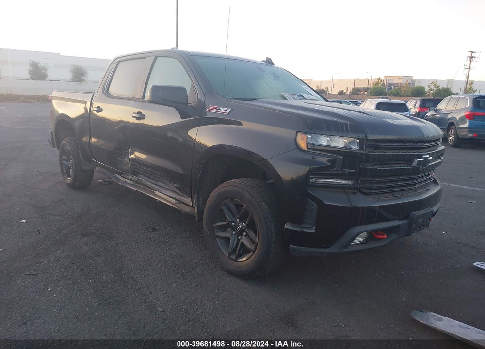 2021 CHEVROLET SILVERADO 1500 4WD SHORT BED LT TRAIL BOSS VIN: 1GCPYFED4MZ124313