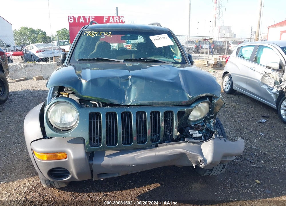 2003 JEEP LIBERTY SPORT VIN: 1J4GK48K63W608655