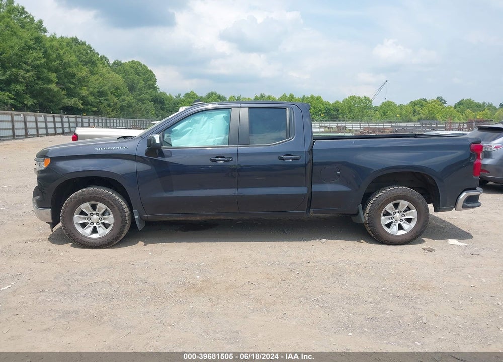 2022 CHEVROLET SILVERADO 1500 2WD DOUBLE CAB STANDARD BED LT VIN: 1GCRACEK1NZ520114