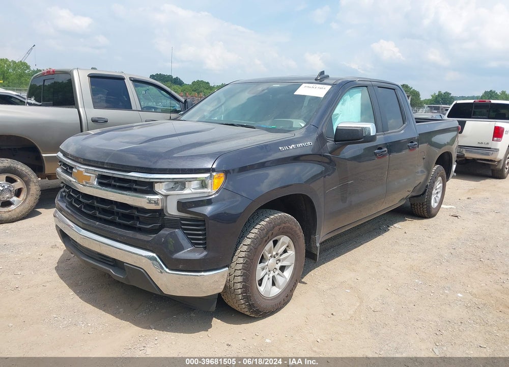 2022 CHEVROLET SILVERADO 1500 2WD DOUBLE CAB STANDARD BED LT VIN: 1GCRACEK1NZ520114