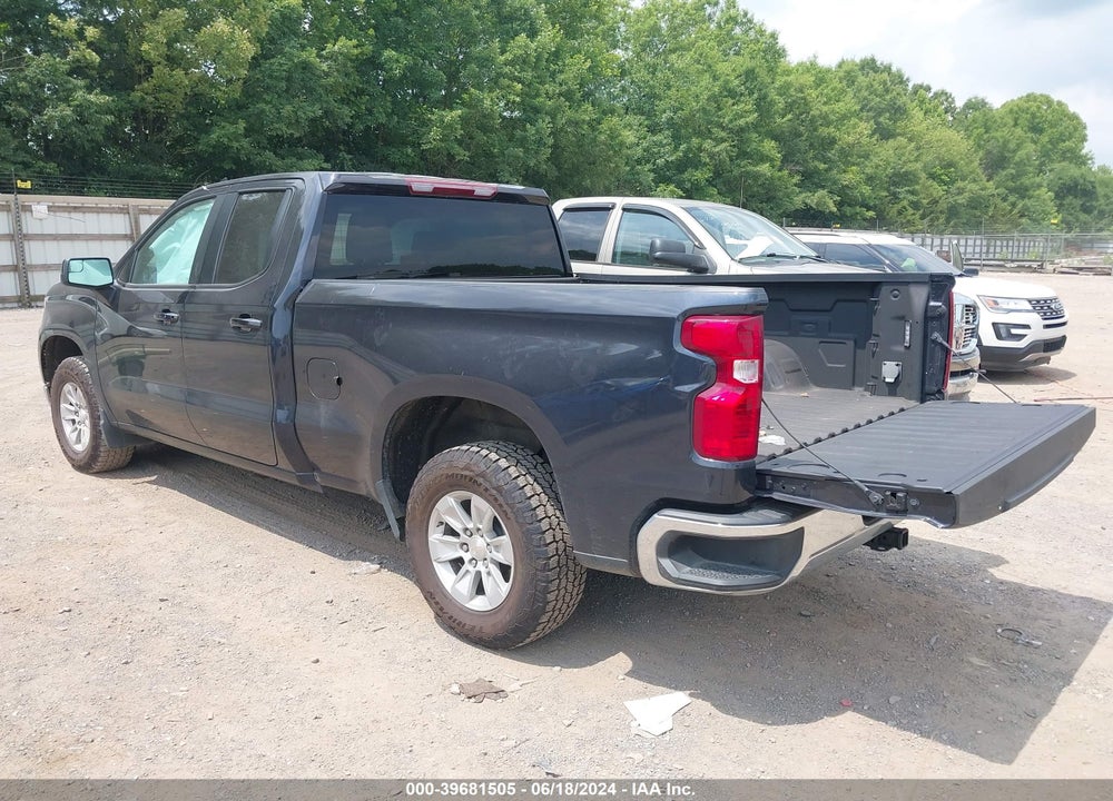 2022 CHEVROLET SILVERADO 1500 2WD DOUBLE CAB STANDARD BED LT VIN: 1GCRACEK1NZ520114