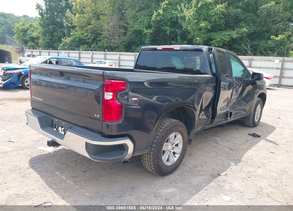 2022 CHEVROLET SILVERADO 1500 2WD DOUBLE CAB STANDARD BED LT VIN: 1GCRACEK1NZ520114