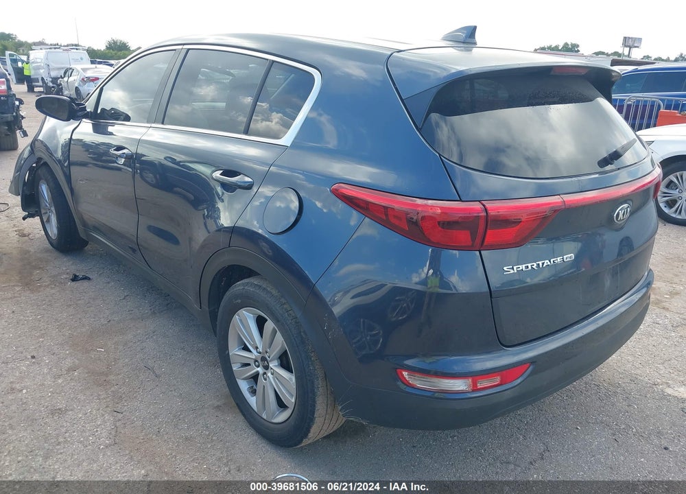 2017 KIA SPORTAGE LX VIN: KNDPM3AC8H7215982