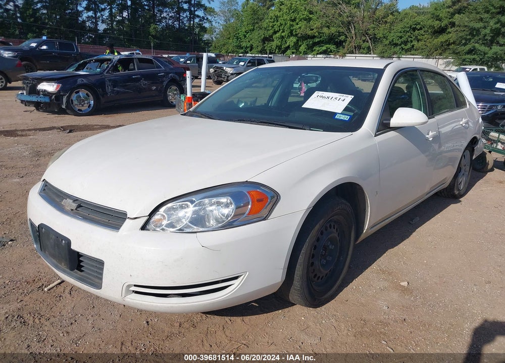 2008 CHEVROLET IMPALA LS VIN: 2G1WB55K481269817