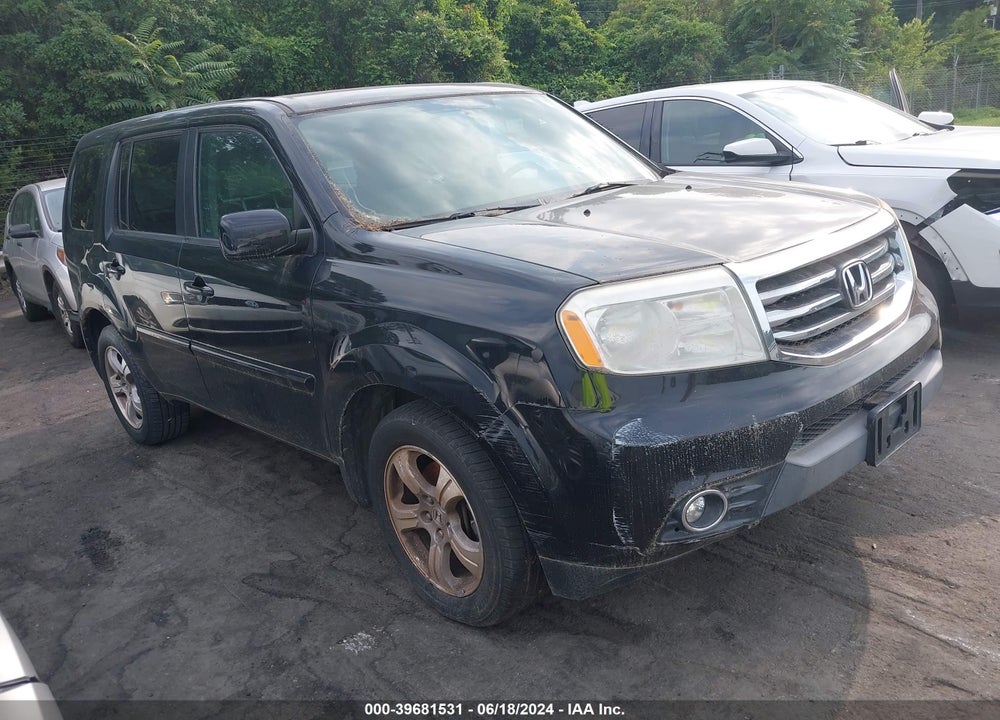 2013 HONDA PILOT EX VIN: 5FNYF4H47DB075172