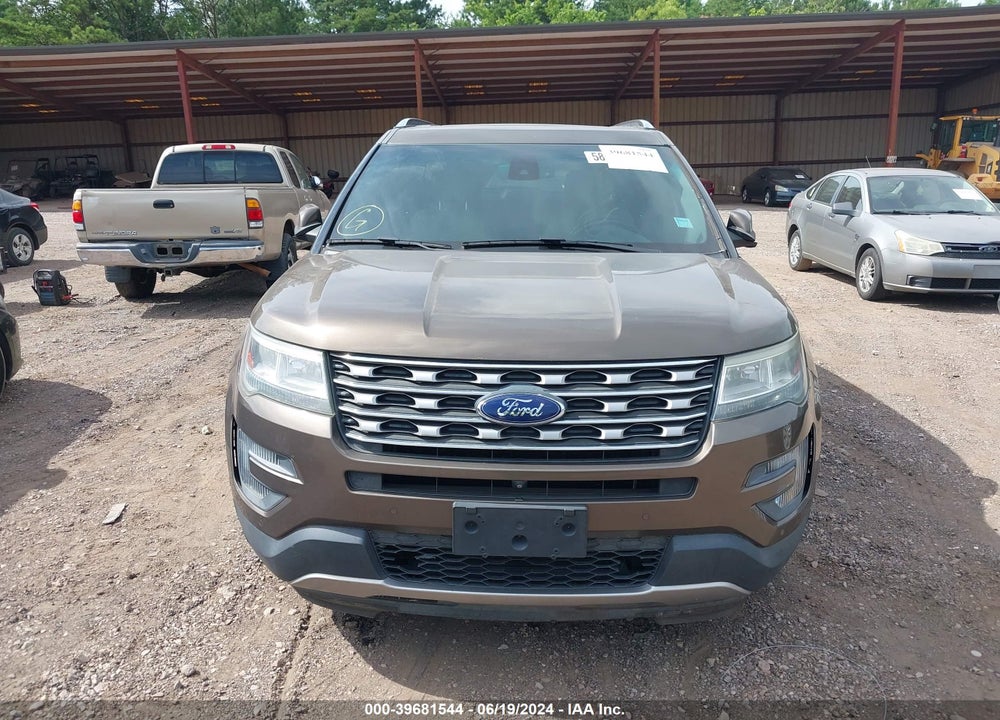 2016 FORD EXPLORER LIMITED VIN: 1FM5K7F81GGA68987