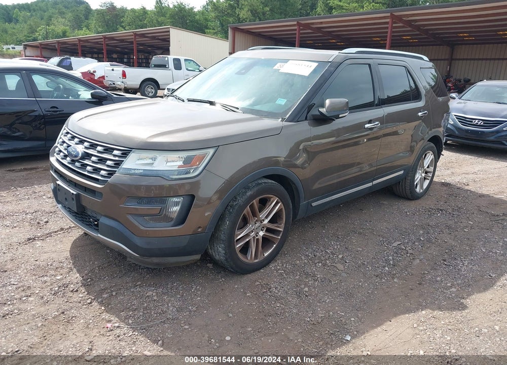 2016 FORD EXPLORER LIMITED VIN: 1FM5K7F81GGA68987