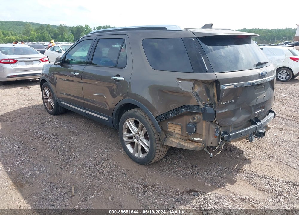 2016 FORD EXPLORER LIMITED VIN: 1FM5K7F81GGA68987