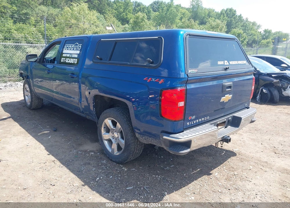 2018 CHEVROLET SILVERADO 1500 1LT VIN: 3GCUKREC8JG487223