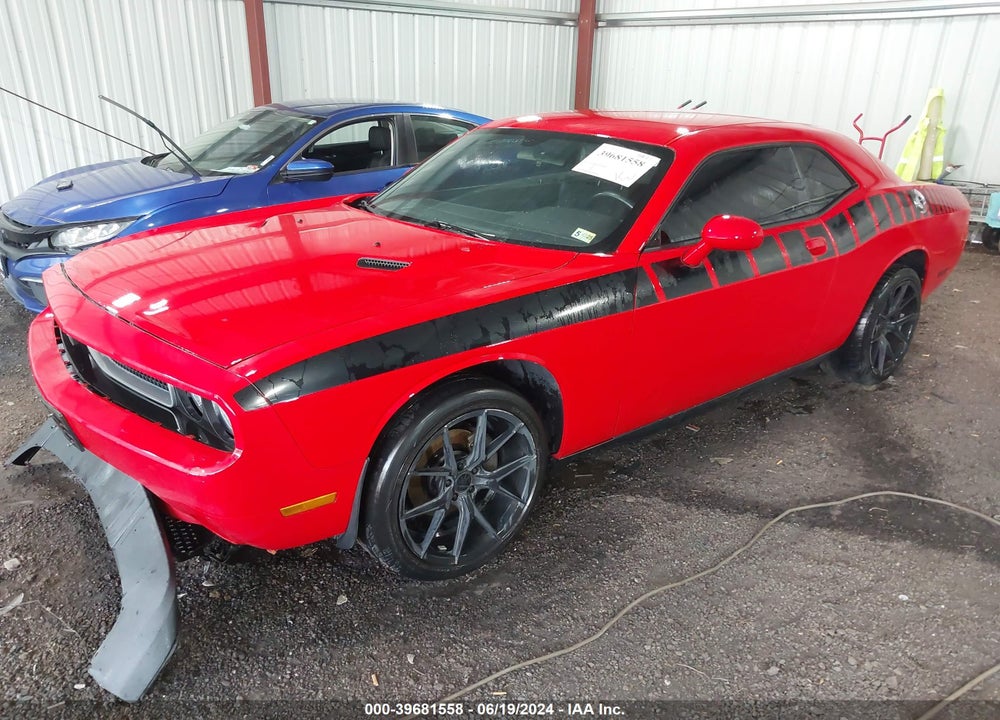 2014 DODGE CHALLENGER SXT VIN: 2C3CDYAG4EH204044