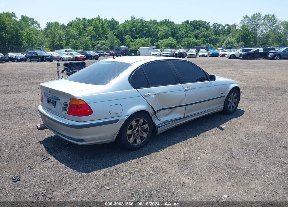 2000 BMW 323I VIN: WBAAM3349YCA92292