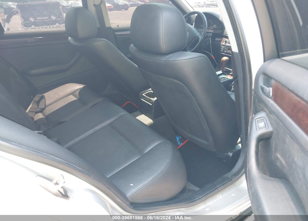 2000 BMW 323I VIN: WBAAM3349YCA92292